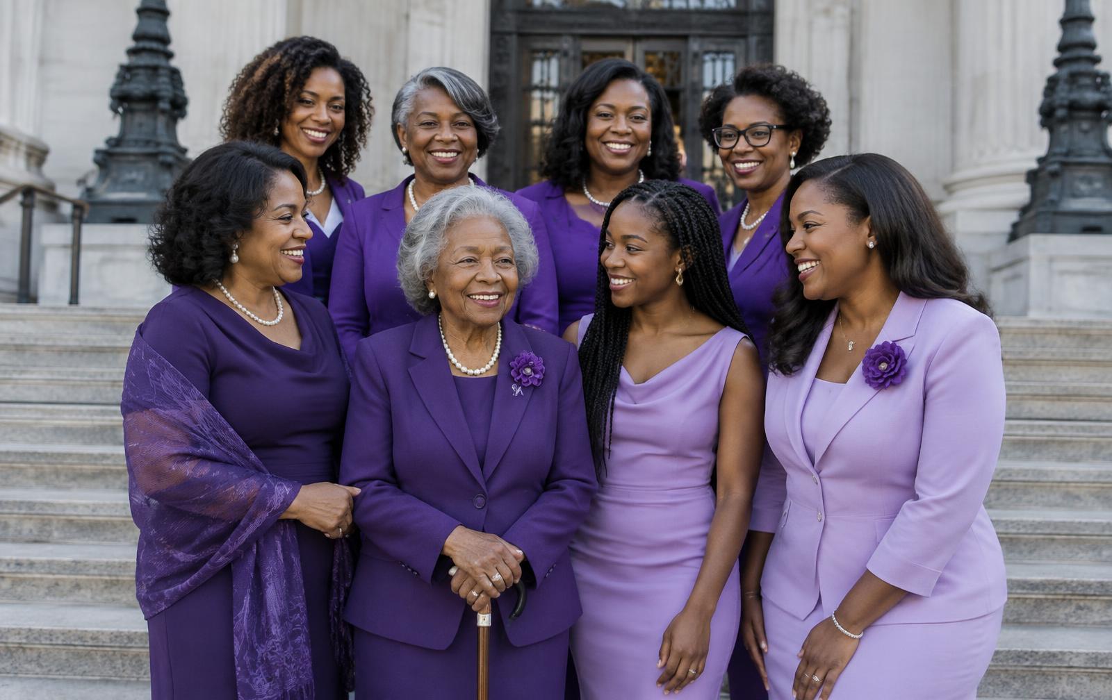 Generations of Black women united in service